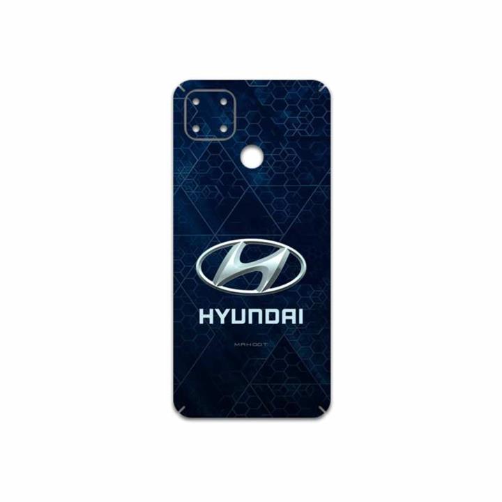 برچسب پوششی ماهوت مدل Hyundai-Logo مناسب برای گوشی موبایل ریلمی C25s MAHOOT Hyundai-Logo Cover Sticker for Realme C25s